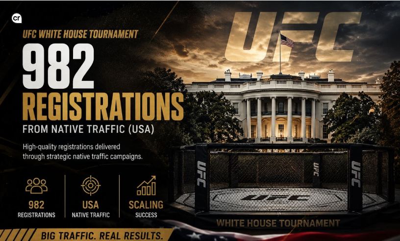 Native traffic for UFC igaming event in USA
