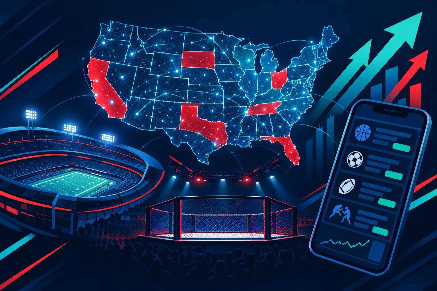 iGaming Traffic in the USA: Native Ads, Events & 982 Regs